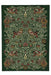 Morris & Co morris and co bird tump green 128307 Green Living Room Wool Rug.