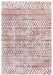 NorthRugs twin supreme biri cayenne Orange Living Room Striped Rug.