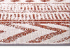 NorthRugs twin supreme biri cayenne Orange Living Room Striped Rug.