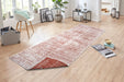 NorthRugs twin supreme biri cayenne Orange Living Room Striped Rug.