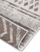NorthRugs twin supreme biri linen Brown Living Room Striped Rug.