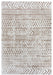 NorthRugs twin supreme biri linen Brown Living Room Striped Rug.