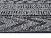 NorthRugs twin supreme biri night silver Grey Living Room Striped Rug.