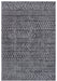 NorthRugs twin supreme biri night silver Grey Living Room Striped Rug.