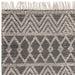 Asiatic asra black Grey, Black Living Room Wool Rug.