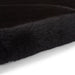 Think Rugs super teddy sheepskin black Black Living Room Shaggy Rug.