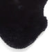 Think Rugs super teddy sheepskin black Black Living Room Shaggy Rug.