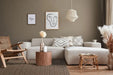 Asiatic global black mosaic Black Living Room Natural Fibre Rug.