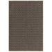 Asiatic global black mosaic Black Living Room Natural Fibre Rug.