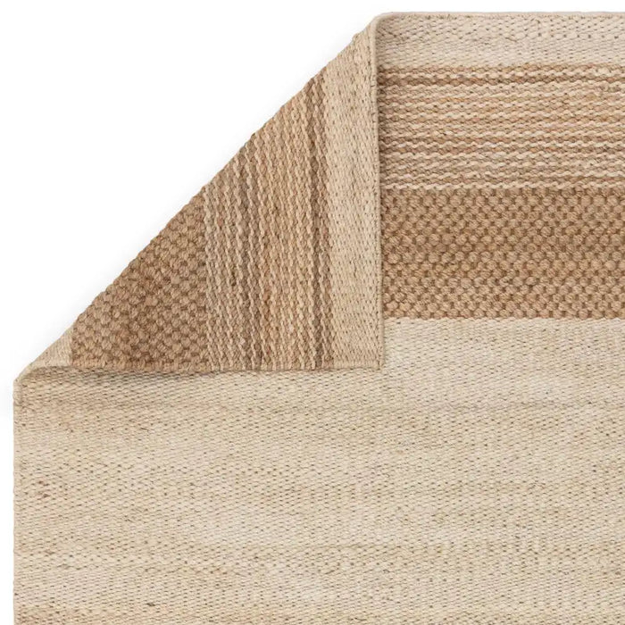 Asiatic cedar bleach natural Beige Living Room Natural Fibre Rug.