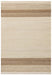 Asiatic cedar bleach natural Beige Living Room Natural Fibre Rug.