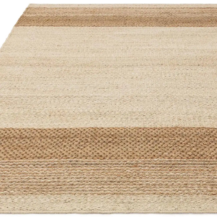 Asiatic cedar bleach natural Beige Living Room Natural Fibre Rug.