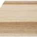 Asiatic cedar bleach natural Beige Living Room Natural Fibre Rug.