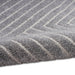 Calvin Klein ck023 balance bln01 grey ivory Grey Living Room Geometric Rug.