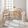 Calvin Klein ck023 balance bln01 grey ivory Grey Living Room Geometric Rug.