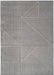 Calvin Klein ck023 balance bln01 grey ivory Grey Living Room Geometric Rug.