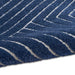 Calvin Klein ck023 balance bln01 navy ivory Blue, Navy Living Room Geometric Rug.