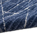 Calvin Klein ck023 balance bln02 blue ivory Blue Living Room Geometric Rug.
