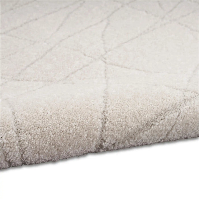 Calvin Klein ck023 balance bln02 ivory Ivory Living Room Geometric Rug.