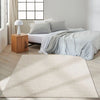 Calvin Klein ck023 balance bln02 ivory Ivory Living Room Geometric Rug.