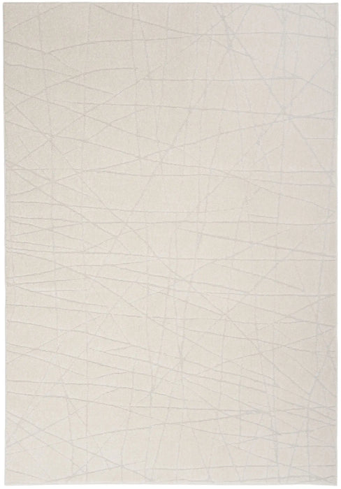 Calvin Klein ck023 balance bln02 ivory Ivory Living Room Geometric Rug.