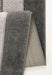 Homemaker sara blocks grey Grey Living Room Geometric Rug.
