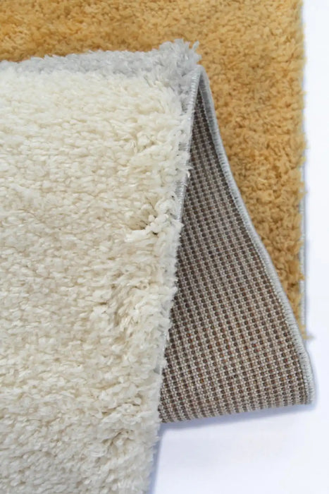 Homemaker snug melrose blocks ochre Grey, Yellow, Ivory Living Room Geometric Rug.