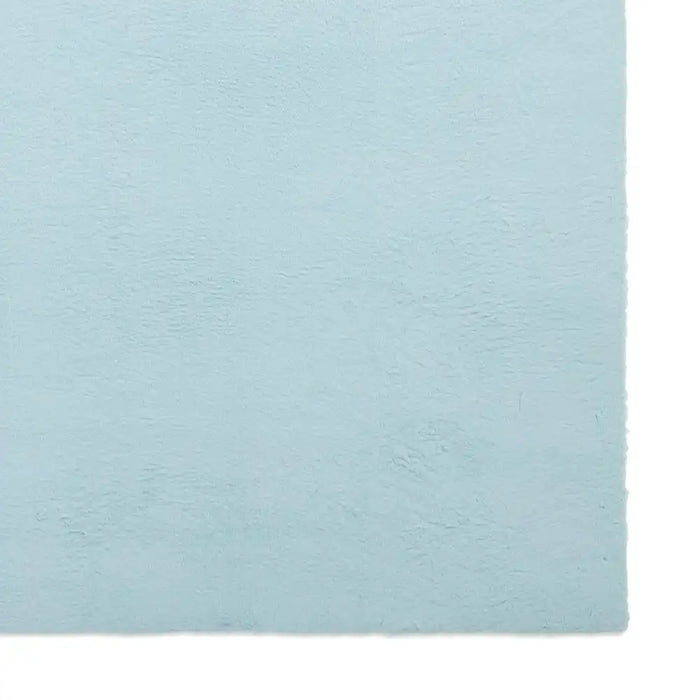 Think Rugs snug blue Blue Living Room Shaggy Rug.
