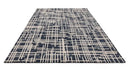 Asiatic mason blueprint Blue Living Room Geometric Rug.