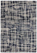 Asiatic mason blueprint Blue Living Room Geometric Rug.