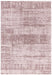 Asiatic beau blush Pink Living Room Flat Weave Rug.