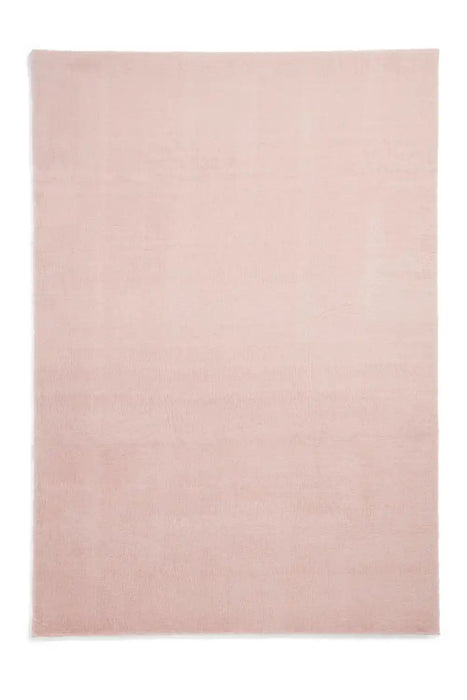 Think Rugs snug blush Pink Living Room Shaggy Rug.