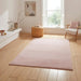 Think Rugs snug blush Pink Living Room Shaggy Rug.
