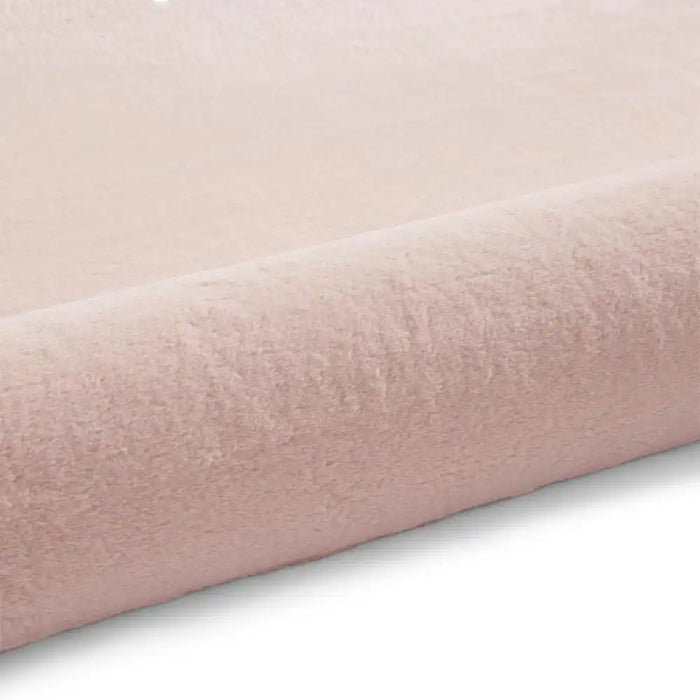 Think Rugs snug blush Pink Living Room Shaggy Rug.