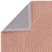 Asiatic hague blush Pink Living Room Wool Rug.
