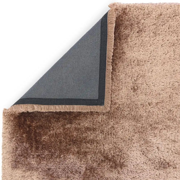 Asiatic plush blush Pink Living Room Shaggy Rug.