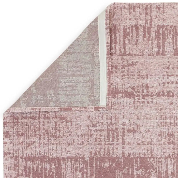 Asiatic beau blush Pink Living Room Flat Weave Rug.
