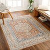 Surya lll boka 2306 copper Orange Living Room Geometric Rug.