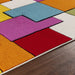 Surya lbu bonnie 2314 multicoloured Multicoloured Living Room  Rug.