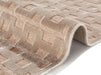 Mint Rugs shine bouton copper Brown Living Room Geometric Rug.