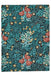 Morris & Co morris and co bower indigo 128208 Multicoloured Living Room Wool Rug.