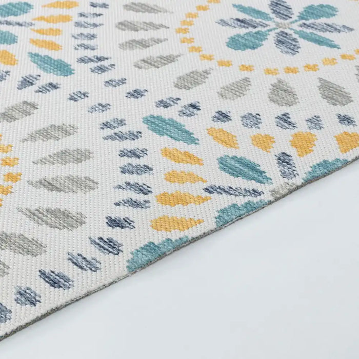 Surya bbd brisa 2306 blue Blue, Multicoloured Living Room  Rug.