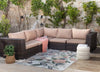Surya bbd calypso 2313 rust Ivory, Multicoloured Living Room  Rug.