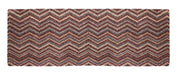 My Mats my mat cotton candy spice zig zag Multicoloured Outdoor  Washable Rug.