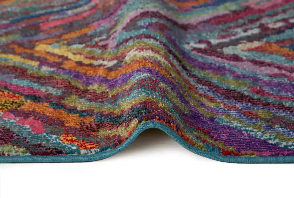 Concept Looms carnaval car104 Multicoloured Living Room Geometric Rug.