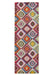 Concept Looms carnaval car106 Multicoloured Living Room Geometric Rug.