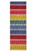 Concept Looms carnaval car108 Multicoloured Living Room Geometric Rug.