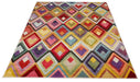 Concept Looms carnaval car109 Multicoloured Living Room Geometric Rug.