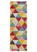 Concept Looms carnaval car110 Multicoloured Living Room Geometric Rug.