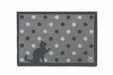 My Mats howler and scratch cat spot 1 Blue, Grey, Multicoloured Outdoor  Washable Rug.